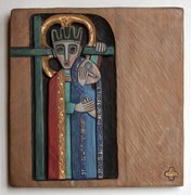 4. Kreuzwegstation: Jesus begegnet seiner Mutter in der Kirche St. Martin, Niederkirchen